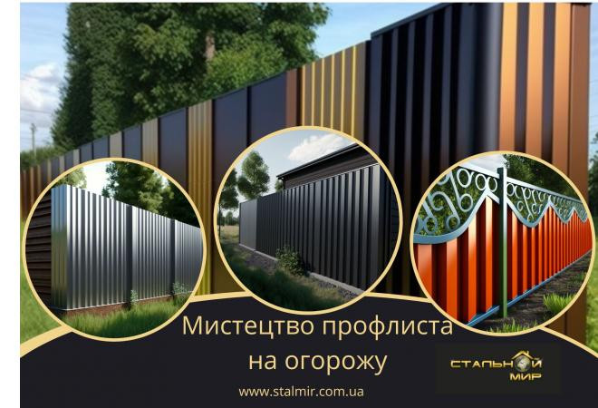 Як встановити металевий паркан із профнастилу: покрокове керівництво